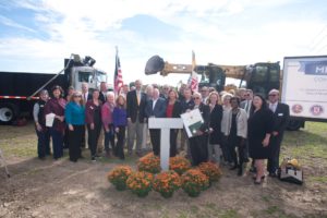 Officials at Groundbreaking Ceremony