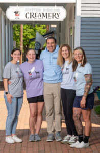 Scottish Highland Creamery Team