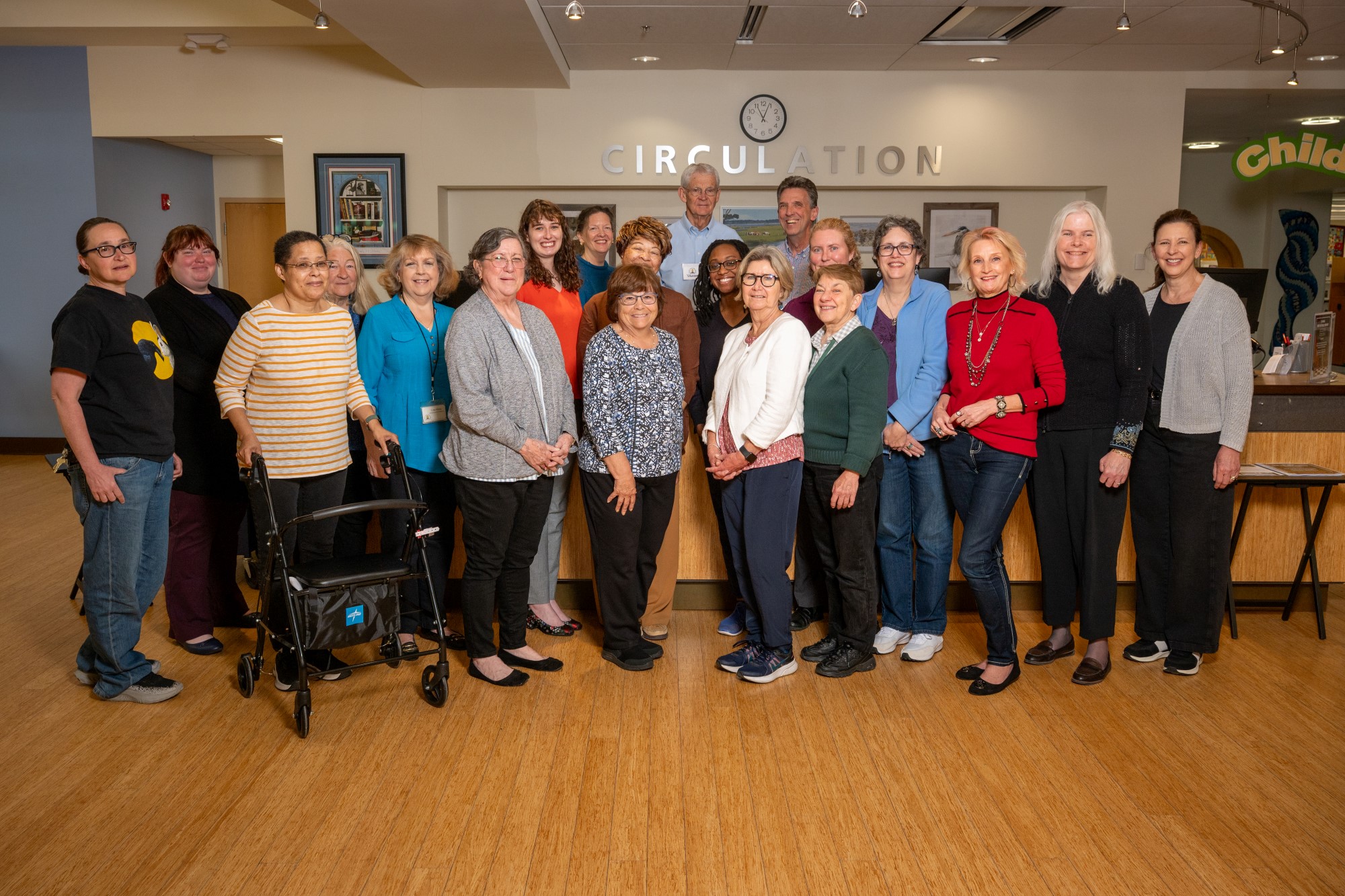 A photo of the Talbot County Free Library staff.